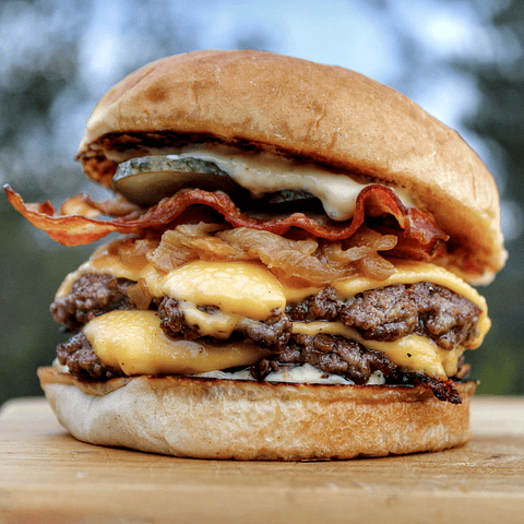 Box Bacon Burger 