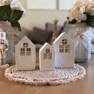 Set Christmas Houses 