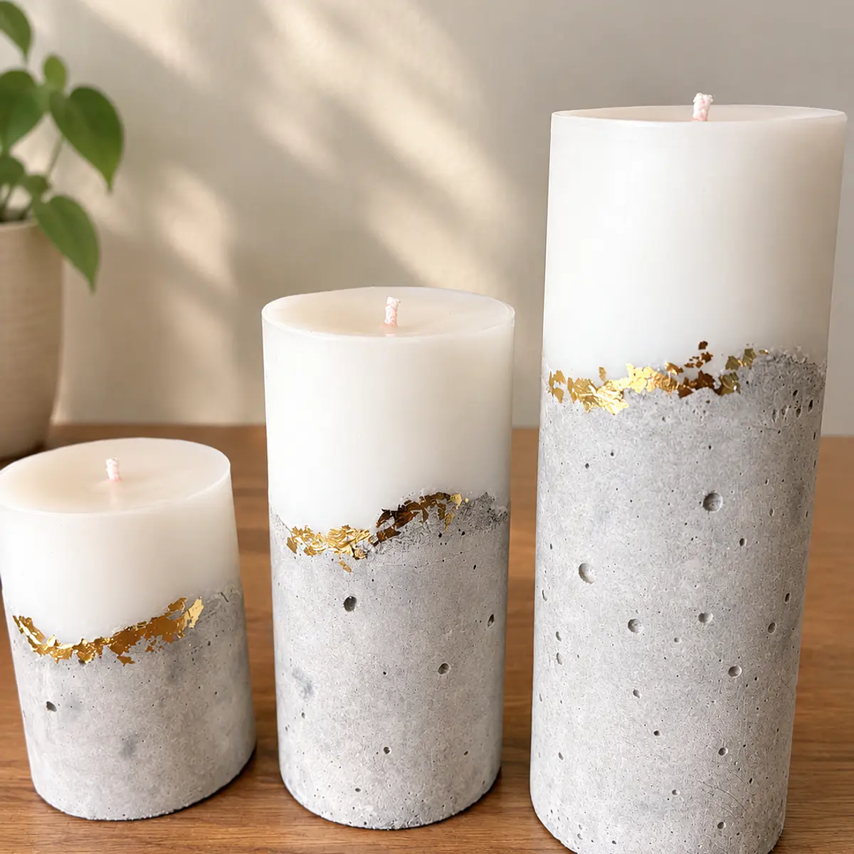 Velas Natural dorado  2