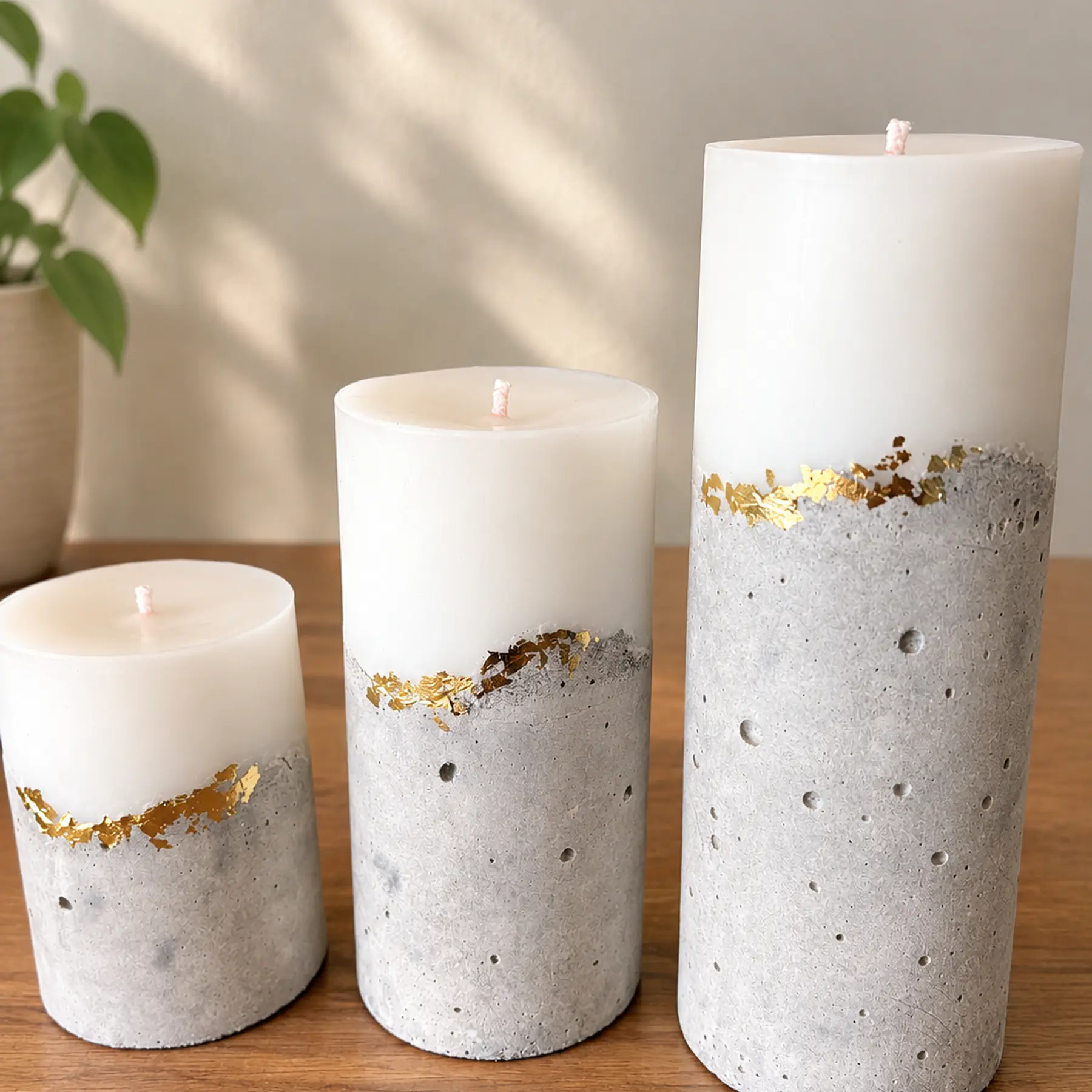 Velas Natural dorado  2