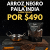 Sólo por Hoy ⭐ Paila India y Arroz Negro Premium por $490 Pesos!!