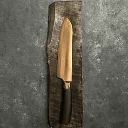 Cuchillo de cocina color cobre