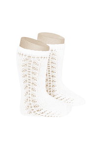 Calcetines altos calado crochet (Ref. 2593-2)