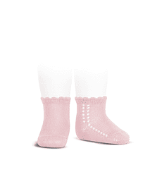 Calcetines Perle Cortos con Calado Lateral (Ref. 2569-4)