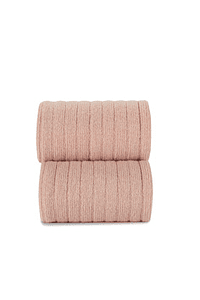 Patucos para bebé de lana y acrílico con micro relieve (Ref. 29284)