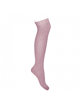 Calcetines Canale sobre Rodilla - Lurex