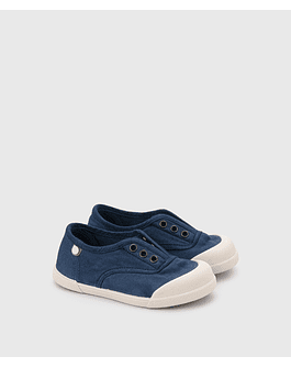 ZAPATILLA LONA MARINO