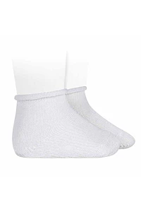 Calcetines para bebé de perlé con puño rulé (Ref. 2524-4)