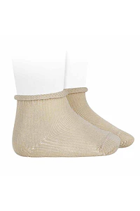 Calcetines para bebé de perlé con puño rulé (Ref. 2524-4)