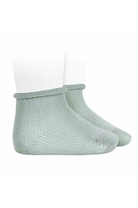Calcetines para bebé de perlé con puño rulé (Ref. 2524-4)