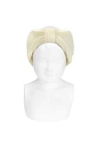 Cinta Turbante en punto ingles