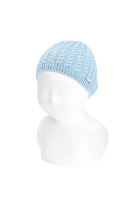 Gorro bebé con trenzas (Ref. 50041011)