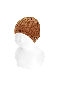 Gorro bebé con trenzas (Ref. 50041011)