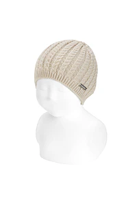 Gorro bebé con trenzas (Ref. 50041011)