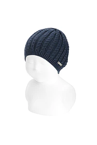 Gorro bebé con trenzas (Ref. 50041011)