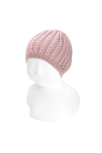 Gorro bebé con trenzas (Ref. 50041011)