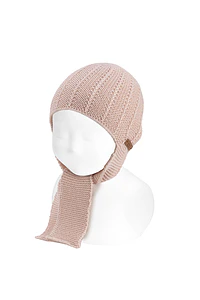 Gorro-bufanda mezcla lana Merino de fantasía (Ref. 50466028)