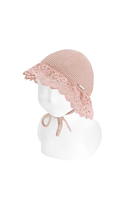 Pamela punto bobo con puntilla (Ref. 50120010)