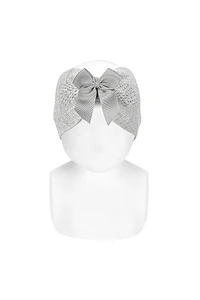 Banda de pelo mezcla lana Merino calado rombos (Ref. 50008028)