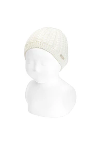 Gorro bebé con trenzas (Ref. 50041011)