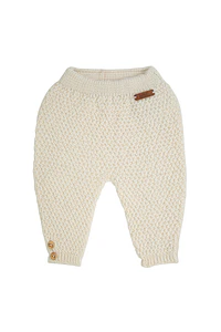 PANTALÓN PUNTO MICRO RELIEVES DE MERINO MEZCLA