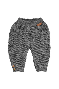 PANTALÓN PUNTO MICRO RELIEVES DE MERINO MEZCLA