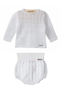 Conjunto Jersey y Culotte Punto Calado Conchas (Ref. 55811469)