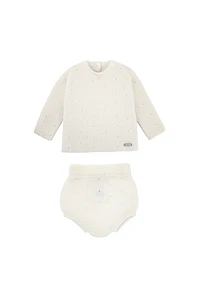 Conjunto Jersey y Culotte punto calado (Ref. 55814469)