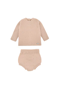 Conjunto Jersey y Culotte punto calado (Ref. 55814469)