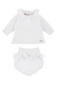 Conjunto Sweater y Culotte con Tul (Ref. 55816010)