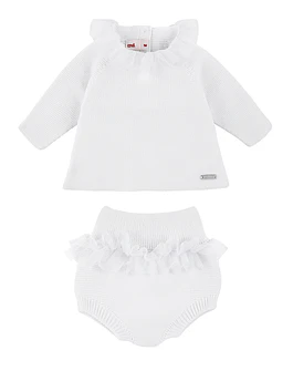 Conjunto Sweater y Culotte con Tul (Ref. 55816010)