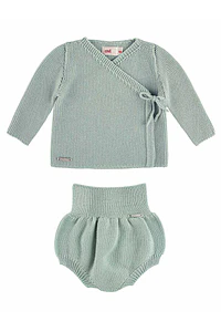 Conjunto Jersey y Culotte punto grano de arroz (Ref. 55819469)
