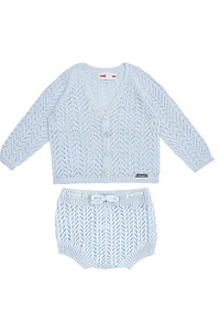 Conjunto Calado Espiga Chaqueta y Culotte (Ref.55820469)