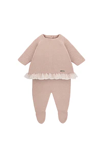 Conjunto jersey y polaina punto bobo (Ref. 55821469)