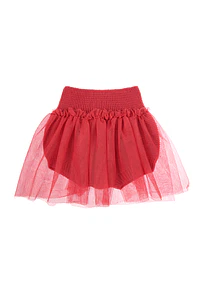 Culotte punto bobo con relieve y falda de tul (Ref. 55943010)