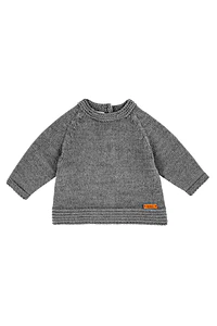 Jersey mezcla lana merino volante y calado (Ref. 55003028)