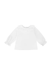 Blusa de algodon con volante (Ref. 54131310)
