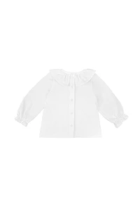 Blusa de algodon con volante (Ref. 54131310)
