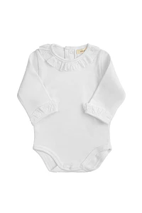 Body Manga Larga Cuello y Puño Puntilla (Ref. 54441310)
