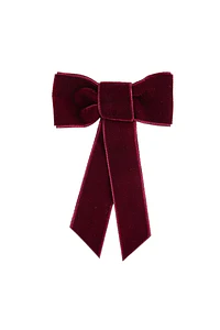 Pinza cabello Coquette con lazo de terciopelo (Ref. 50961000)