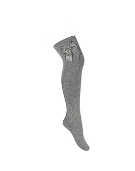 Calcetin Alto Liso con Lazo (Ref. 2482-8)