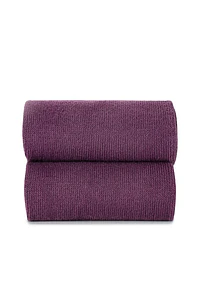 Calcetines altos punto liso con tira tul fruncido (Ref. 2494-2)