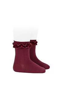 Calcetines con terciopelo fruncido en puño (Ref. 2459-4)