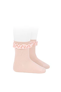 Calcetines con terciopelo fruncido en puño (Ref. 2459-4)
