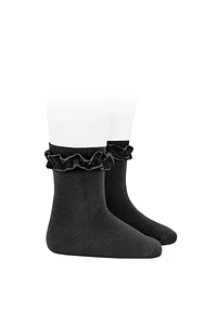 Calcetines con terciopelo fruncido en puño (Ref. 2459-4)