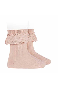 Calcetines de canale con puntilla Batista grande (Ref. 2486-4)
