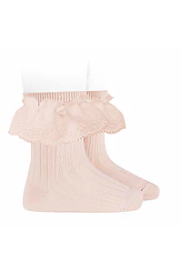Calcetines de canale con puntilla Batista grande (Ref. 2486-4)