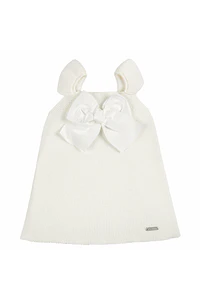 Vestido Punto Bobo con Volantes y Lazo Grosgrain (Ref. 55736010)