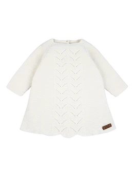 Vestido Punto bobo con calado (Ref. 55602010)