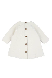 Vestido Punto bobo con calado (Ref. 55602010)